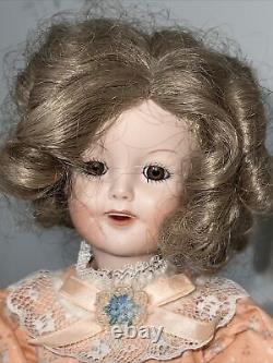 HANDMADE Porcelain/China Doll Shirley Temple 14 Tall