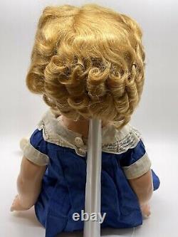 IDEAL 1930s Shirley Temple 18 Composition Doll