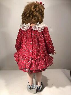 IDEAL 1950s SHIRLEY TEMPLE DOLL TWIST WRISTS 35 ST-35-38-2 BEAUTIFUL! WithSTAND