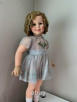 IDEAL PLAYPAL SHIRLEY TEMPLE BEAUTIFUL AS IS 1950s