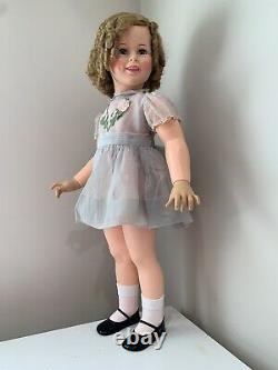IDEAL PLAYPAL SHIRLEY TEMPLE BEAUTIFUL AS IS 1950s