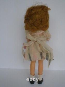 Ideal 12 Shirley Temple doll Vintage 1950s Vinyl in Orig Party Dress Costume