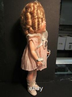 Ideal 1930's 1935 Shirley Temple Doll 11 Blue/grey Eyes Excellent