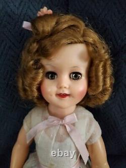 Ideal 1957 vinyl SHIRLEY TEMPLE doll 15 Mint Perfect