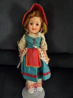 Ideal 1957 vinyl SHIRLEY TEMPLE doll 15 Mint Perfect Bo Peep