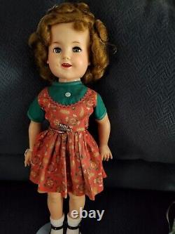 Ideal 1957 vinyl SHIRLEY TEMPLE doll 19 Flirty Eyes, WOW