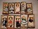Ideal 8 Shirley Temple Dolls Incl Antique Vintage Rare Dolls Lot With Boxes, Htf