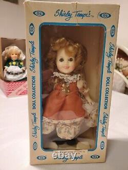 Ideal 8 Shirley Temple Dolls incl Antique Vintage RARE dolls lot with boxes, HTF