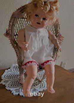 Ideal Baby Shirley Temple 17 inch flirty eyes crica 1935