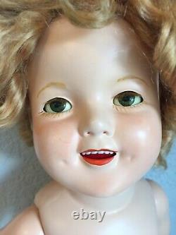 Ideal Composition Shirley Temple Doll 22 1934-1938