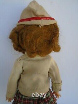 Ideal Shirley Temple 12 Vinyl Doll in Orig Wee Willie Winkie Outfit Vintage 50s