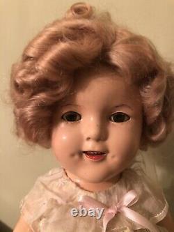 Ideal Shirley Temple Composition Doll 18