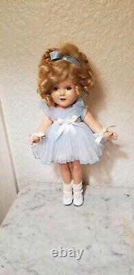 Ideal Shirley Temple Composition Doll 1930's Redressed 15 VGUC