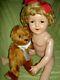 Ideal C1930s Signed, 27 Composition Flirty Eyes, Shirley Temple Doll, Undressed
