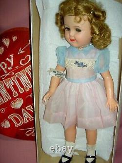 Ideal c1930s signed, 27 composition FLIRTY eyes, Shirley Temple doll, undressed