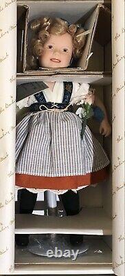 LOT OF 8 Shirley Temple Porcelain Dolls with Boxes The Danbury Mint Movie Classics