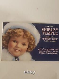 Little Miss Shirley Shirley Temple Toddler Doll Collection With Original Box