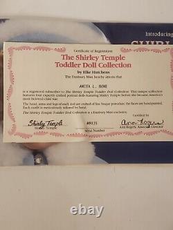 Little Miss Shirley Shirley Temple Toddler Doll Collection With Original Box