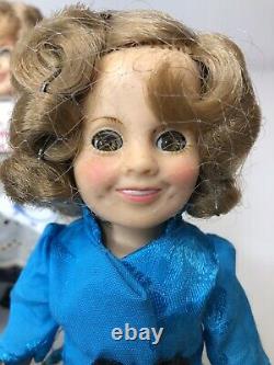 Lot of 8 10 Shirley Temple Ideal Dolls
