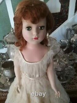 Madame Alexander Doll Piper Laurie Vintage 1950s Walker Doll 18