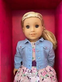 NEW American Girl Create Your Own 18 Doll Light Skin Blonde Hair Brown Eyes