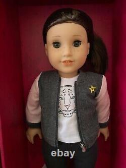 NEW American Girl Create Your Own 18 Doll Light Skin Dark Brown Hair Hazel Eyes