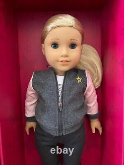 NEW American Girl Create Your Own 18 Doll Med Light Skin Blonde Hair Blue Eyes