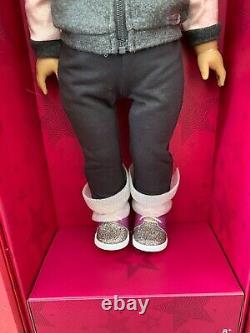 NEW American Girl Create Your Own 18 Doll Med Light Skin Blonde Hair Blue Eyes