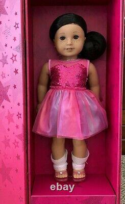 NEW American Girl Create Your Own 18 Doll Medium Skin Black Hair Brown Eyes