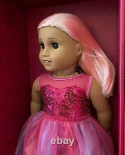NEW American Girl Create Your Own 18 Doll Medium Skin Pink Hair Green Eyes