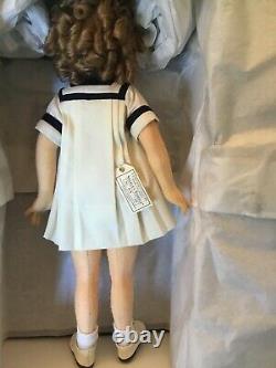 NIB R John Wright Shirley Temple #18 RARE SIGNED Hollywood Legends Doll
