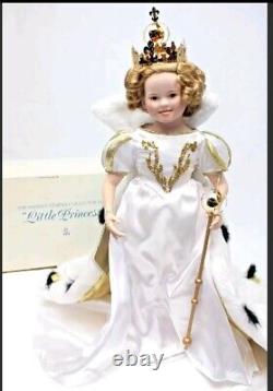 NIB Vintage Shirley Temple Little Princess Danbury Mint Porcelain Doll