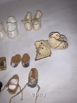 Nice Lot Original Vintage Doll Shoes Arranbee Shirley Temple Sweet Sue