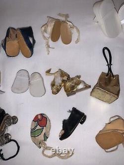 Nice Lot Original Vintage Doll Shoes Arranbee Shirley Temple Sweet Sue