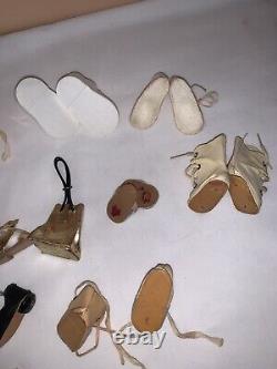 Nice Lot Original Vintage Doll Shoes Arranbee Shirley Temple Sweet Sue