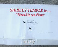 Nrfb Nib Vtg 2001 Susan Wakeen Danbury Mint Shirley Temple Doll Stand Up Cheer