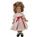 Original Vintage 1935 18 Composition Shirley Temple Doll, Tlc, Dressed & Stand
