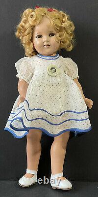 Original Vintage Shirley Temple Composition 18 Doll by Ideal Company