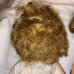 PAIR Vintage 1950's IDEAL Shirley Temple Doll-ST-12-All original EUC