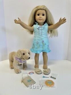 Pleasant Co/pre American Girl Doll GOTY Kailey Hopkins + Sandy (Dog Barks) EUC