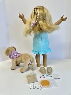 Pleasant Co/pre American Girl Doll GOTY Kailey Hopkins + Sandy (Dog Barks) EUC