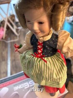 Porcelain Shirley temple doll by Danbury mint collection