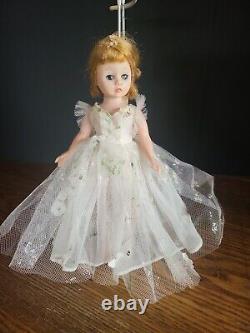 Pretty 1960's Madame Alexander Cissette Doll Wearing Garden Party Dress