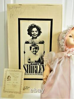 RAREVintage Baby Shirley Temple 20 DollOrig BoxCOALtd Ed. Script Pin