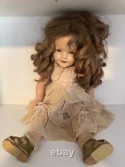 RARE 20 Shirley Temple Composition Doll