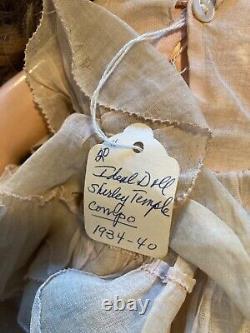 RARE 20 Shirley Temple Composition Doll