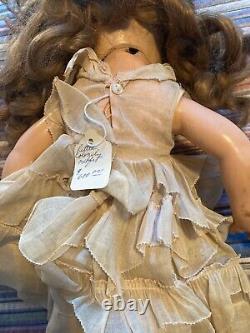 RARE 20 Shirley Temple Composition Doll