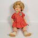 Rare Ideal Novelty & Toy Co. Genuine Shirley Temple Doll Withdress & Button 18