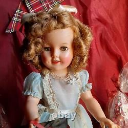 RARE VINTAGE ORIGINAL 1950s IDEAL 17 SHIRLEY TEMPLE DOLL