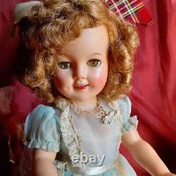 RARE VINTAGE ORIGINAL 1950s IDEAL 17 SHIRLEY TEMPLE DOLL